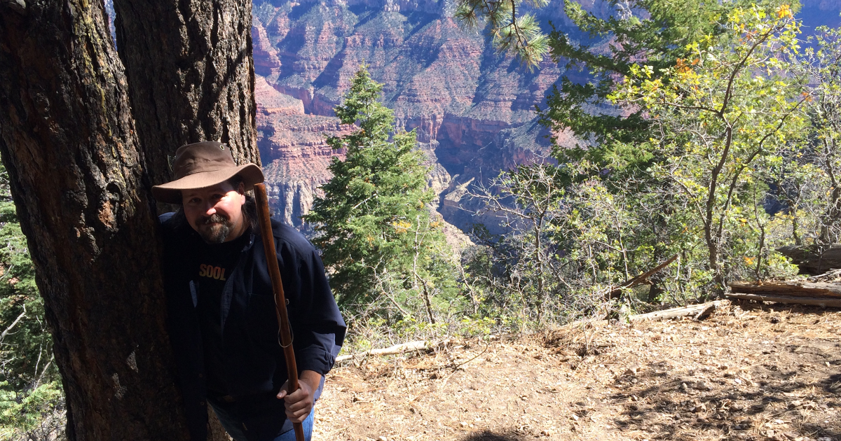 Ken at the Grand Canyon